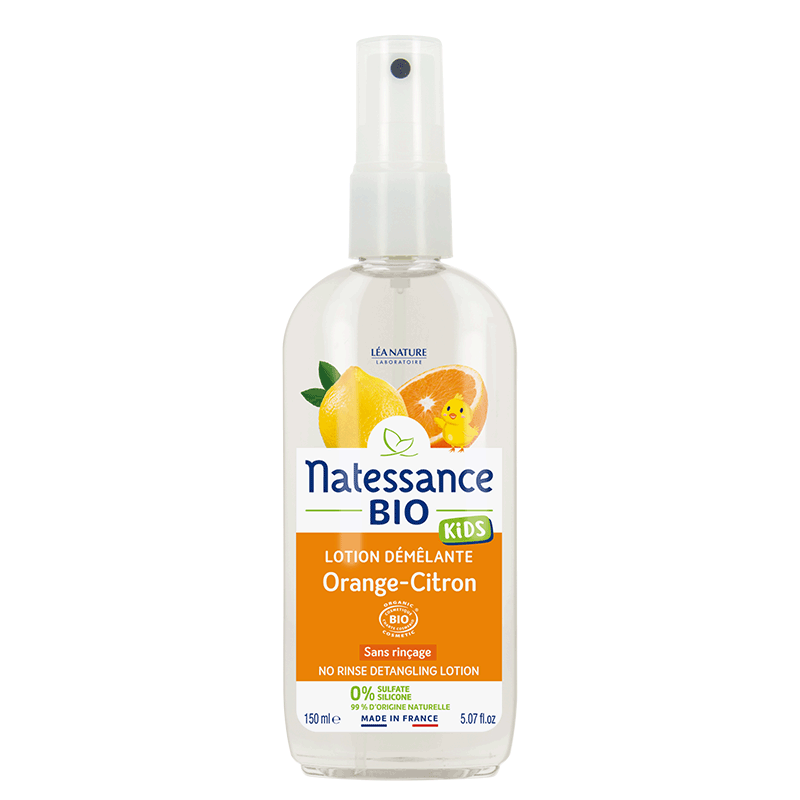 Démêlant sans rinçage Kids Bio Orange-Citron – 150 ml_image