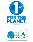 Logo Léa Nature 1% for the planet